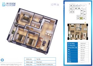 căn hộ 703b tại bluegem tower - 3pn diện tích 93,4m² view ql1a & nội khu giá chỉ 5,7 tỷ