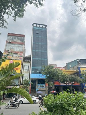 bán tòa nhà 10 tầng mặt phố văn cao - liêu giai. trung tâm nhất hà nội. giá đầu tư