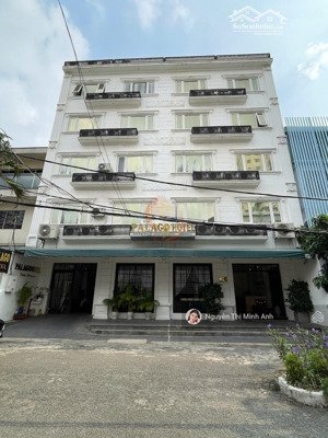 85 tỷ! bán khách sạn thu nhập cao 550 triệu/tháng quận bình thạnh - 16*20m - 5 tầng pccc