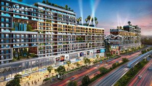 shophouse tmdv ngay sân bay long thành, sổ hồng sở hữu lâu dài, 1 trệt 1 lầu, giá 58tr/m2