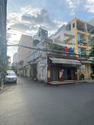 bán nhà góc 2 mt cư xá nguyễn trung trực - sư vạn hạnh p12 q10 - dt 6x19m - ctxd hầm 6 tầng - 22 tỷ