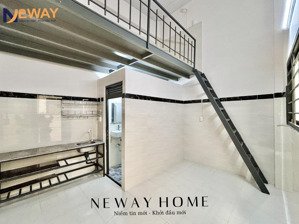 dãy trệt gác cao không đụng đầu