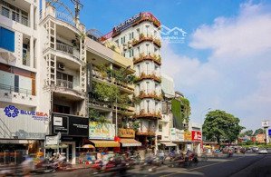 bán tòa nhà góc 2 mt nguyễn bĩnh khiêm p. tđ quận 1, hầm 7 lầu, 110tr/tháng, 10 năm