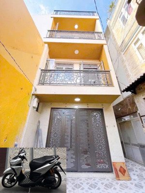 bán nhà 3 tấm 2 mặt tiền chdv 10pn 11wc tại quận 4 giá 8tỉ 799 shr khu dân cư dtsd 270m2 hình thật