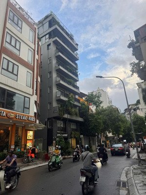 bán toà nhà tô ngọc vân tây hồ, khách đại sứ quán thuê full, 162m2 - gara ô tô, 9 tầng thang máy