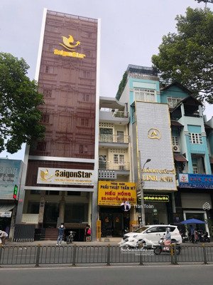 mt sư vạn hạnh p.12 q.10 - 6x24m. cn 140m2 - 3 tầng - hđt 135tr/th - 53 tỷ