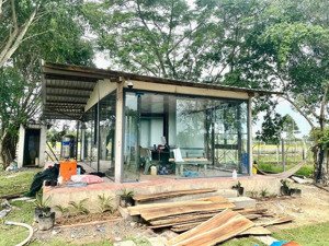 vườn trái cây đủ loại 1800m2 - tặng căn nhà lắp ghép mới tinh 415tr (bao sổ sách)