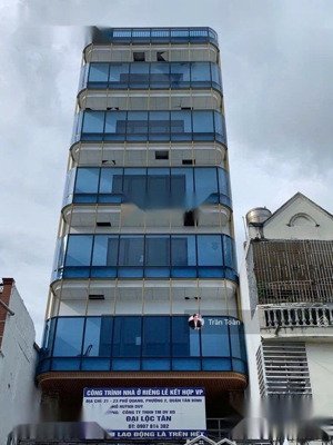 mt phổ quang p.2 q.tân bình - 7x22m. cn 180m2 - hầm +trệt+lửng+5 lầu+st - hđt 230tr/th - 56 tỷ