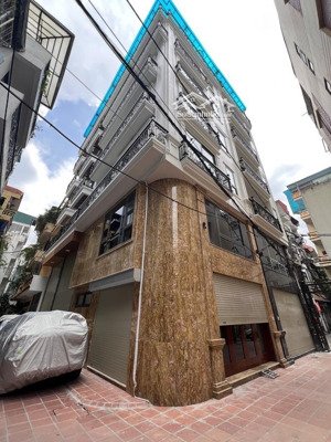 nhà gần ngã tư sở 45m2 x 7 tầng thang máy, lô góc hai ô tô tránh, 18,5 tỷ