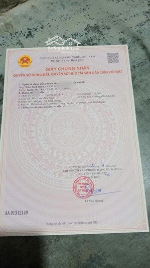 bán nhà riêng tại phước thắng, tuy phước, bình định, 850 triệu, 113.5m2