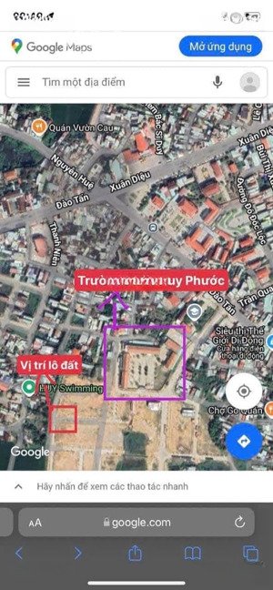 bán gấp đất ngay trường cấp 2 tuy phước đường đsn2 - 100m2 giá 1 tỷ 35(cam kết rẻ nhất khu)