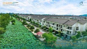 nhà mặt sông tự nhiên 90m2 qua sông là đất hà nội kđt centa city từ sơn - chỉ 8,x tỷ