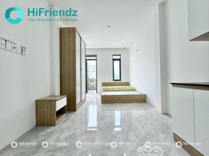 cho thuê studio ban công - full nội thất nhà mới 100% - ngay trung tâm bình thạnh