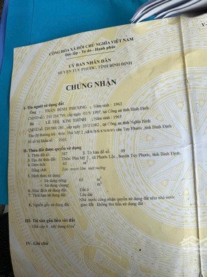 bán nhanh nhà ngay xã phước lộc cách quốc lộ 1a 20m đường ô tô tới nơi