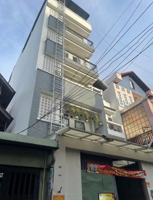 nhà 5 tầng, 12chdv mới, hẻm 8m - nguyễn thái bình, k300 - 4x16 (64m2) - 13.x tỷ