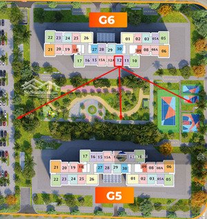 bán căn 1n+1, dt 43m2, tòa g6, view nội khu, giá 3.5 tỷ, tt tiến độ, the sola park, vin smart city