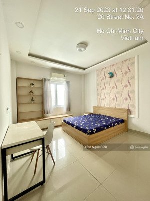 cho thuê phòng trọ 25m2, 3,5 triệu tại đường 2a, phú mỹ, quận 7 - đầy đủ nội thất vào ở ngay