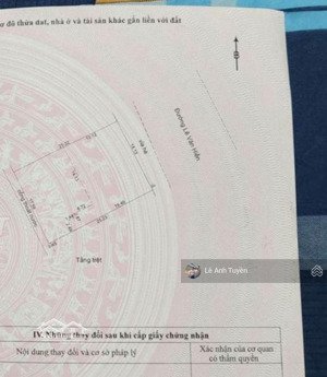 bán rẻ lô đất lớn dt 440m2 mt đường 36m lê văn hiến- gần hồ xuân hương - đất lâu dài - xây cao tầng