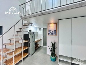 cho thuê phòng gác - studio full nội thất nằm ngay trục đường chính hoàng hữu nam - lê văn việt