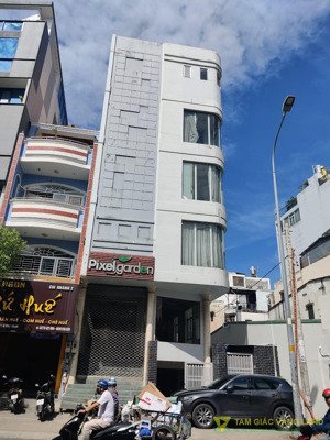 ngợp bank - mặt tiền kinh doanh hoàng hoa thám - 5x25 - 5 tầng nhà mới 100% - 19.5 tỷ chủ thiện chí