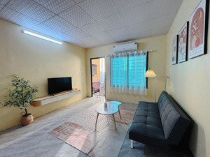 cc cho thuê phòng 1n1k tại trần duy hưng-cầu giấy 42m2, điện nước giá dân, ban công, an toàn pccc