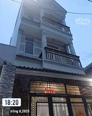 bán nhà 4 tầng kế bên trường nguyễn hữu thọ - đ. lâm văn bền, p. tân kiểng, 6 x 12m chỉ 6.x tỷ