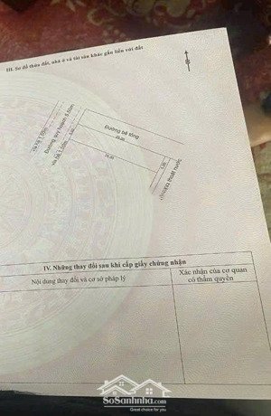 đất 2 mặt tiền hòa ninh 1, đường đỗ chính 125m2 đất ở