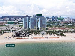 chỉ từ 650 triệu đồng sở hữu ngay căn hộ dịch vụ ngay mặt biển bãi cháy, một bước ra bãi tắm