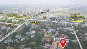 2,7tỷ, mặt tiền 5,5m sẵn sổ đỏ hàng f0. bán lô đất vuông vắn tại trung tâm xã bình yên, ngay chỗ uỷ