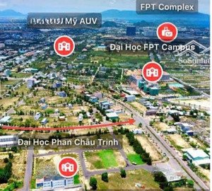 bán đất đô thị gần fpt, đại học phan châu trinh