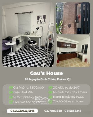 cho thuê phòng trọ, 5,5 triệu, 25m2 tại nguyễn đình chiểu, đa kao, quận 1, hcm - hot!