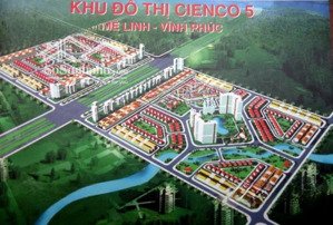 bán đất biệt thự khu a cienco 5 mê linh dt: 300 m2 mặt tiền: 15m sổ đỏ. vị trí đắc địa , sổ đỏ
