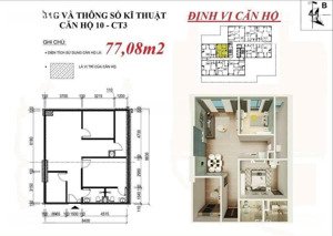 cần bán ch toà ct3 chung cư x2 đại kim - hoàng mai, dt 77m2, 3pn, ban công đông nam, nhận nhà luôn