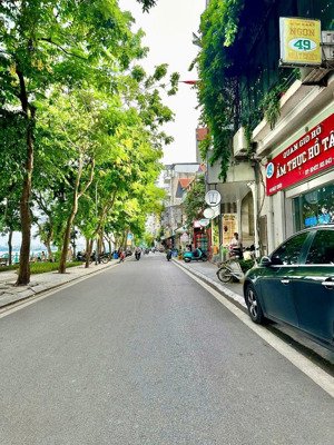 bán nhà mặt phố nhật chiêu, 65 tỷ, 83m2, 3 tầng, mt 6.1m - view trọn tây hồ - đẳng cấp