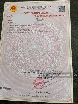 118m2 đất full thổ cư xã yên hoà. cách 300m ra tới trục đường 379