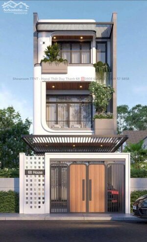 nhà bán đường D6 hồng loan, 1 trệt 2 lầu, diện tích sử dụng tới 243m2