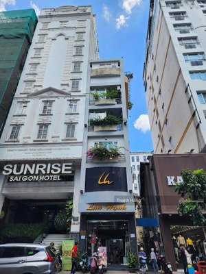 bán nhà mt lý tự trọng, bến thành, quận 1 - 5,5x21, 545m2 - 8 tầng - giá 147 tỷ tl