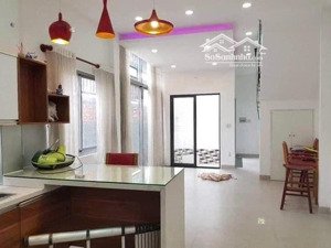 nhà nguyên căn 1 trệt 2 lầu + sân thượng - hẻm ô tô 4pn, 3wc giá 13tr/tháng lh 
