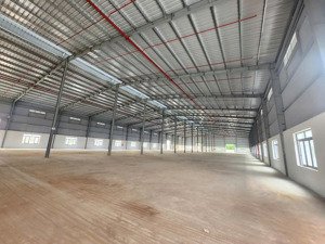 nhà xưởng cho thuê 10.000m2 mặt tiền quốc lộ 50, giáp kcn tân kim