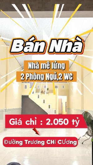 bán nhà mặt tiền đường trương chí cương