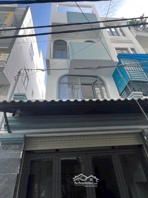 nhà mới ngay đại học văn lang- nguyễn thái sơn - 4 tầng nội thất đầy đủ - 4pn hẻm xe hơi