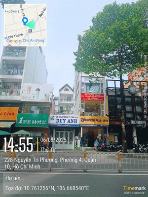 bán nhanh mặt tiền 5 lầu đường nguyễn tri phương - ngô gia tự quận 10 (4.5x35m) giá: 52 tỷ tl