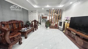 nhà 2 tầng full nội thất mặt tiền đường hiệp thành 13 phường ht q12 dt 87,9m2 (5,3mx19m) đường 12m