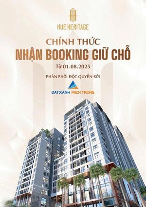 chính thức nhận đặt chỗ huế heritage