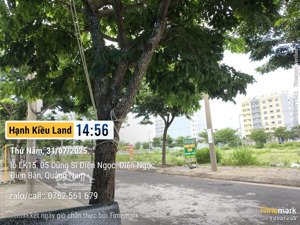 dt 100m2, giá 2.25 tỷ, trục thông sông, thông cầu, kđt green city điện bàn đông, giá rẽ đầu tư