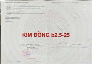 đất 7.5 m kim đồng b2.13 sát việt bắc tân trà, chính chuẩn