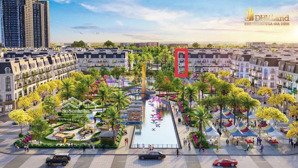 bán căn xẻ khe rộng 37,5m view công viên hoàng tử, hoàng huy new city