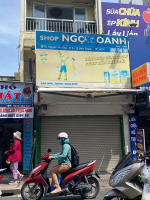 nhà mặt tiền kinh doanh - trệt 3 lầu mặt tiền nguyễn văn đậu - bình thạnh, gần chợ
