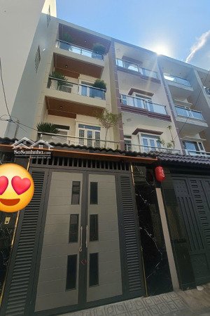 siêu phẩm nhà phố hiện đại - ngay bùi quang là- 4 tầng full nội thất cao cấp- hẻm xe hơi- dt:66 m2