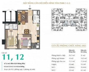 bán căn hộ chung cư 67,6m2 tại eurowindow river park, 3,65 tỷ vnd